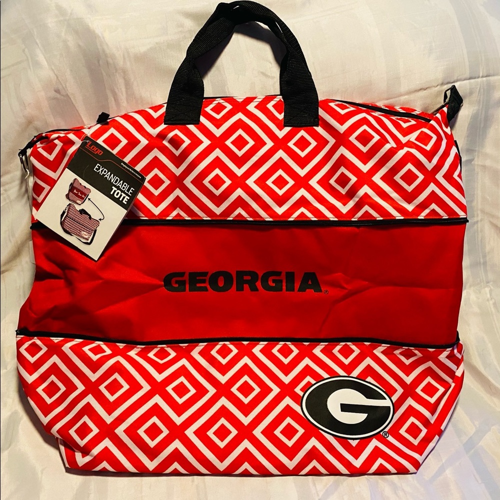 COPY - UGA Overnight tote